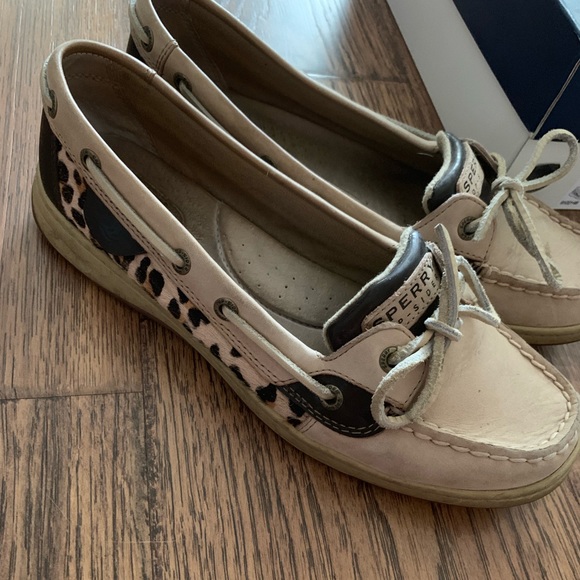 Sperry Shoes - Sperry Top-sider Leopard Print Boatshoe